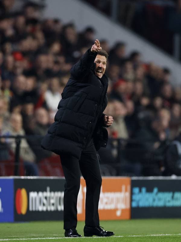 Football. UEFA Champions League. PSV Eindhoven - Atletico Madrid. 09.12.2025
