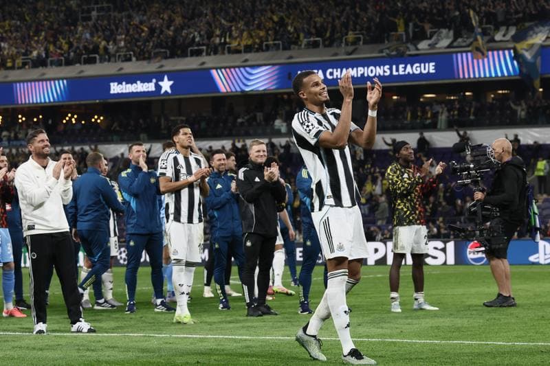 Football. UEFA Champions League. Royale Union Saint-Gilloise - Newcastle United. 01.10.2025