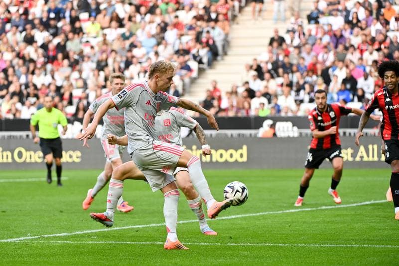 Football. Ligue 1 McDonald's. OGC Nice - Olympique Lyonnais. 18.10.2025