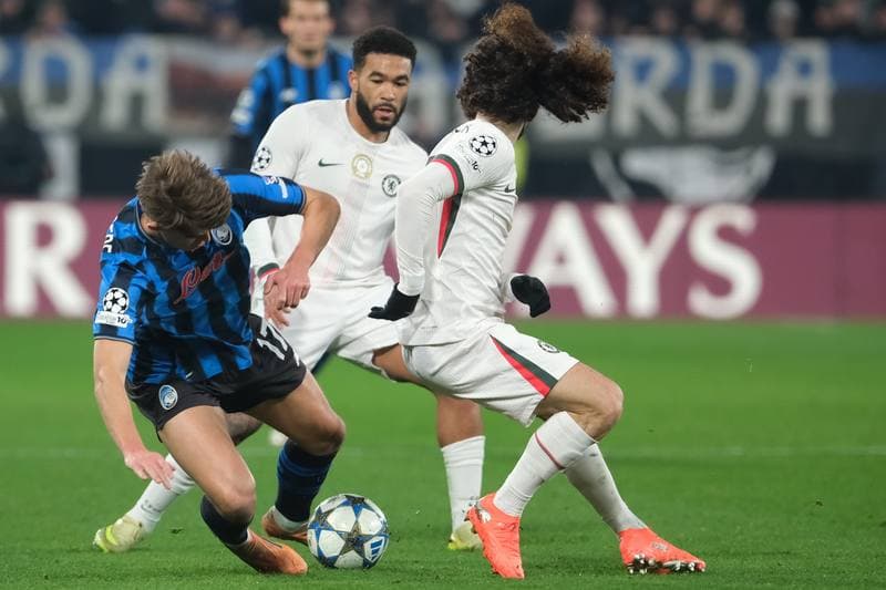 Football. UEFA Champions League. Atalanta BC - Chelsea FC. 06.12.2025