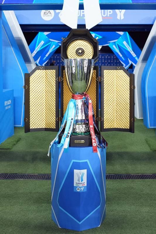 Football. EA Sports FC Supercup. Napoli - Bologna. 22.12.2025