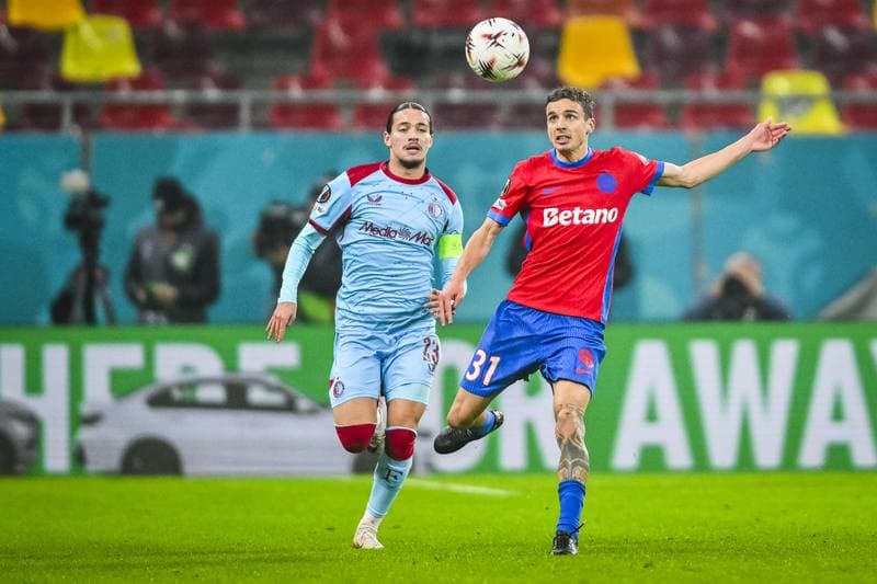 Football. UEFA Europa League. FCSB - Feyenoord. 11.12.2025