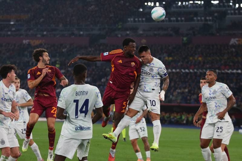 Football. Serie A. AS Roma - FC Internazionale. 18.10.2025