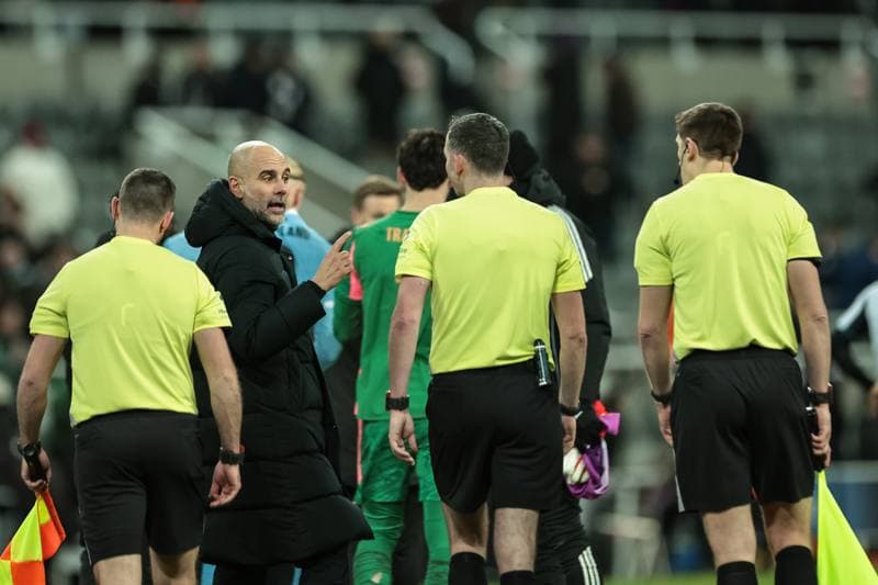 Football. Carabao Cup Semi-Final. Newcastle United - Manchester City. 13.01.2026