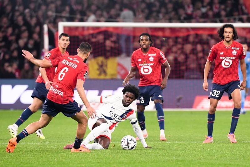 Football. Ligue 1. Lille OSC - Paris Saint-Germain. 05.10.2025