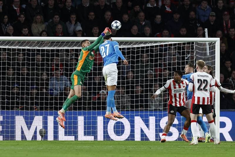Football. UEFA Champions League. PSV Eindhoven - Napoli. 21.10.2025