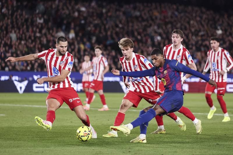Football. La Liga. FC Barcelona - Atletico Madrid. 02.12.2025