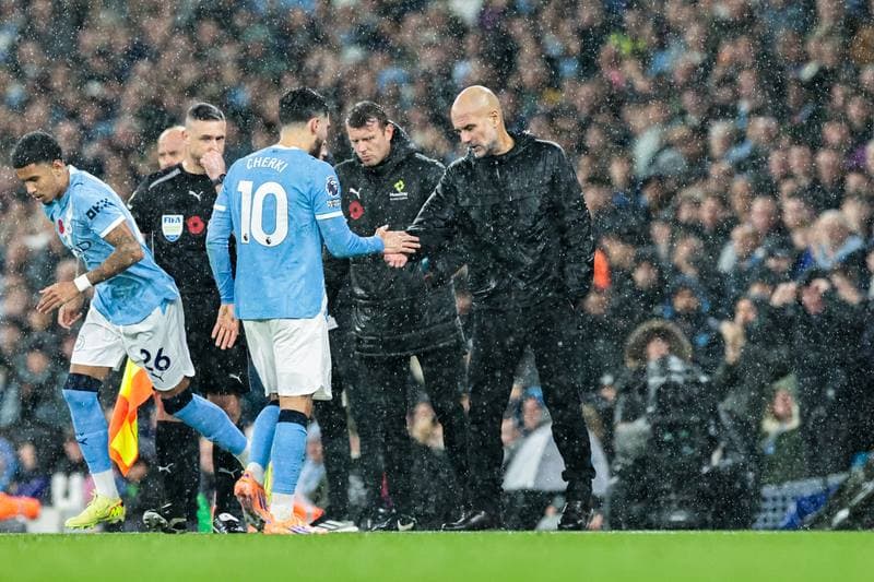 Football. Premier League. Manchester City - Liverpool. 09.11.2025