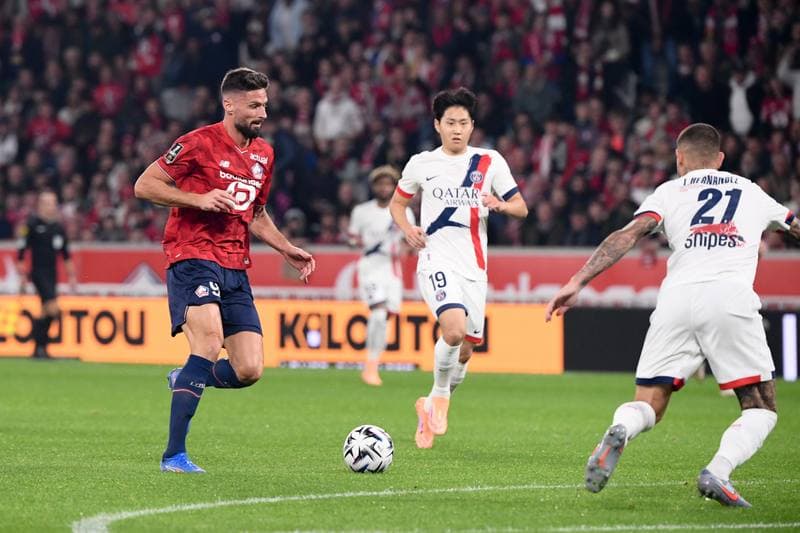 Football. Ligue 1. Lille OSC - Paris Saint-Germain. 05.10.2025
