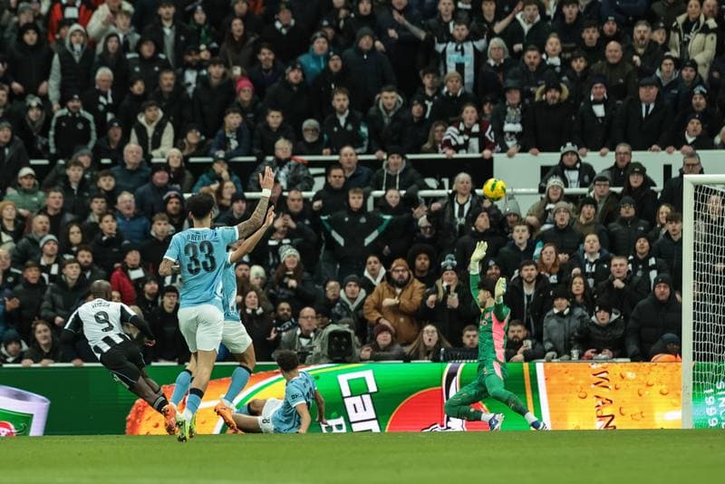 Football. Carabao Cup Semi-Final. Newcastle United - Manchester City. 13.01.2026