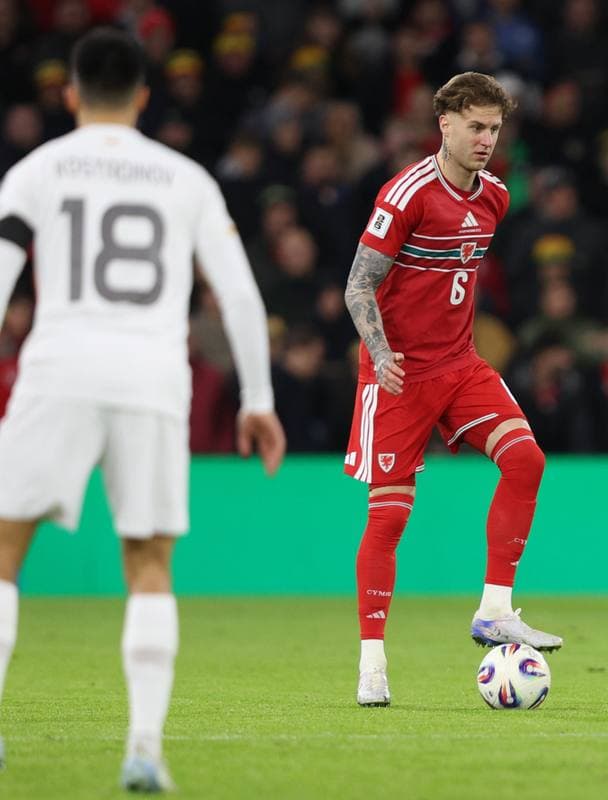 Football. 2026 FIFA World Cup Qualifiers. Wales - North Macedonia. 18.11.2025