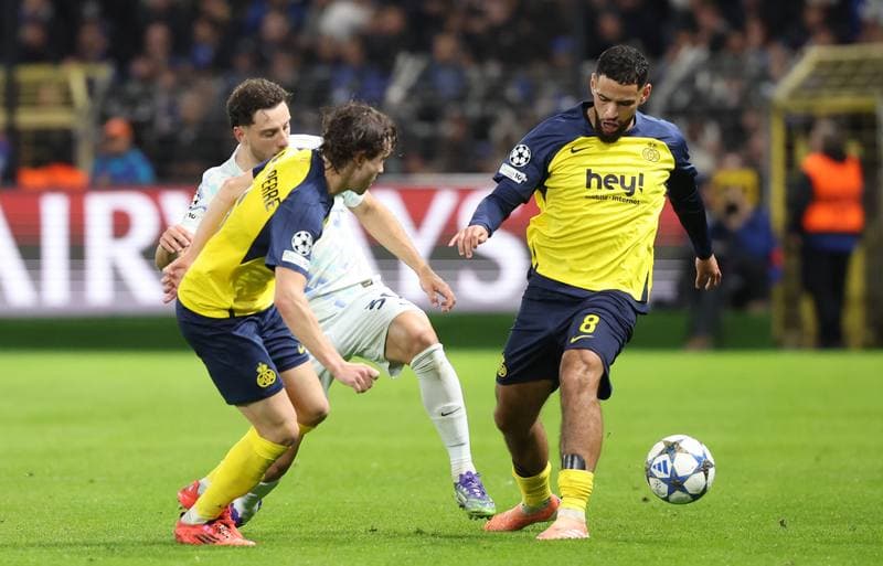 Football. UEFA Champions League. Royale Union Saint-Gilloise - Internazionale. 21.10.2025