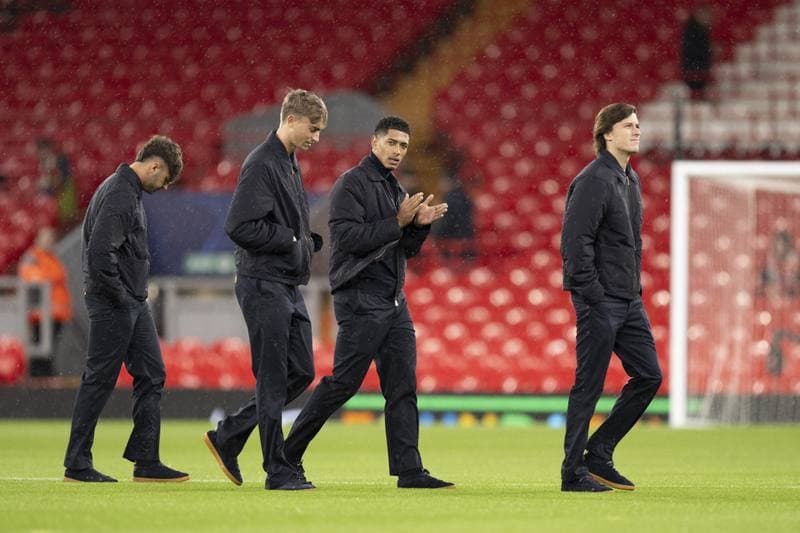 Football. UEFA Champions League. Liverpool - Real Madrid. 04.11.2025