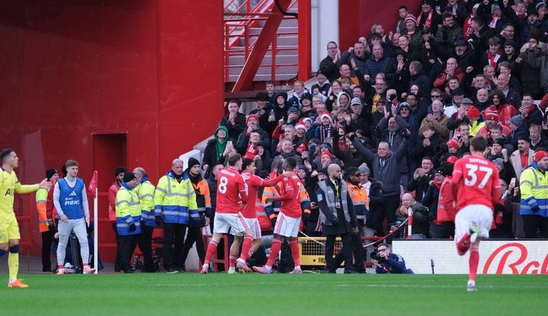 Football. Premier League. Nottingham Forest - Tottenham Hotspur. 14.12.2025