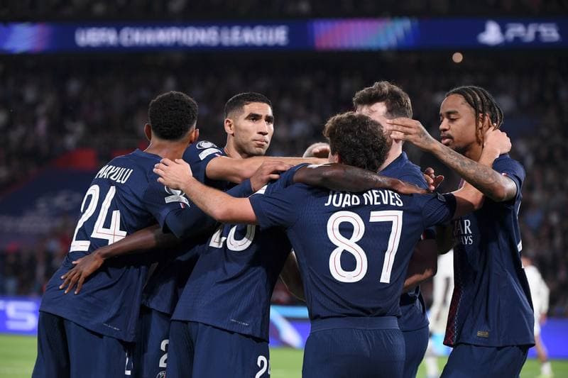 Football. UEFA Champions League. Paris Saint-Germain - Atalanta BC. 17.09.2025