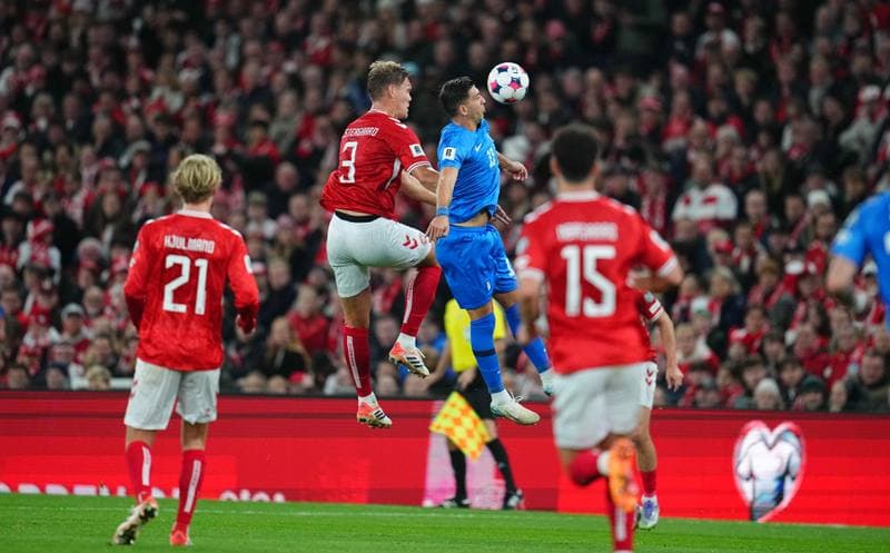 Football. World Cup Qualifiers. Denmark - Greece. 12.10.2025