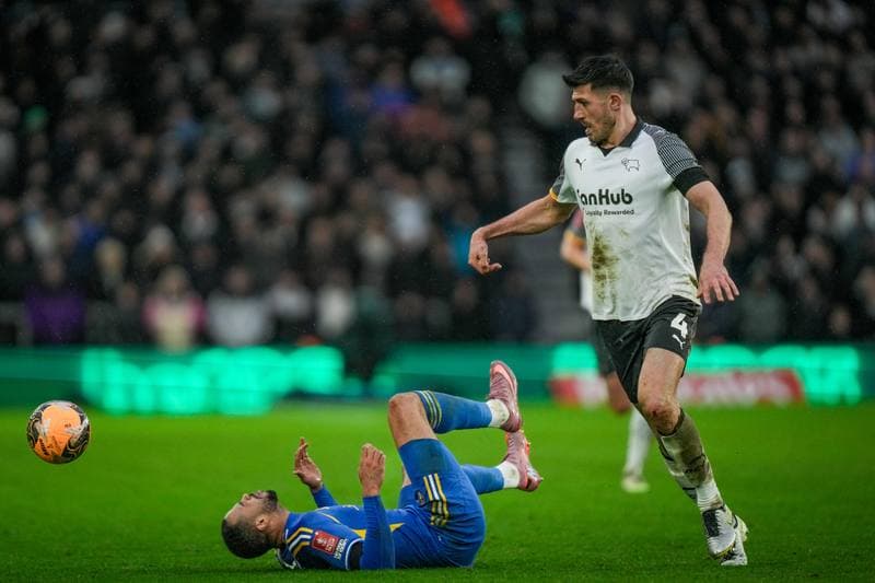 Football. Emirates FA Cup. Derby County - Leeds United. 11.01.2026