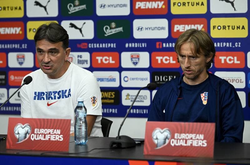Football. Croatia. Press Conference. 08.10.2025