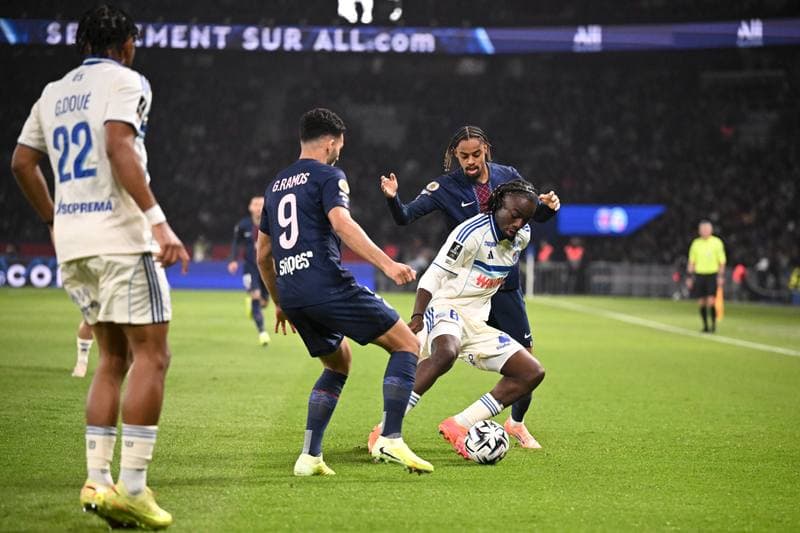 Football. Ligue 1. Paris Saint-Germain - RC Strasbourg Alsace. 17.10.2025