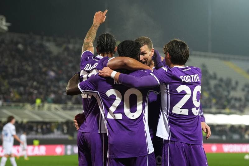 Football. UEFA Conference League. Fiorentina - Dynamo Kyiv. 11.12.2025