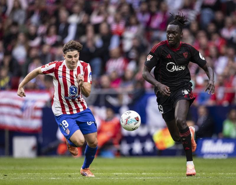 Football. LaLiga. Atletico Madrid - Sevilla. 01.11.2025