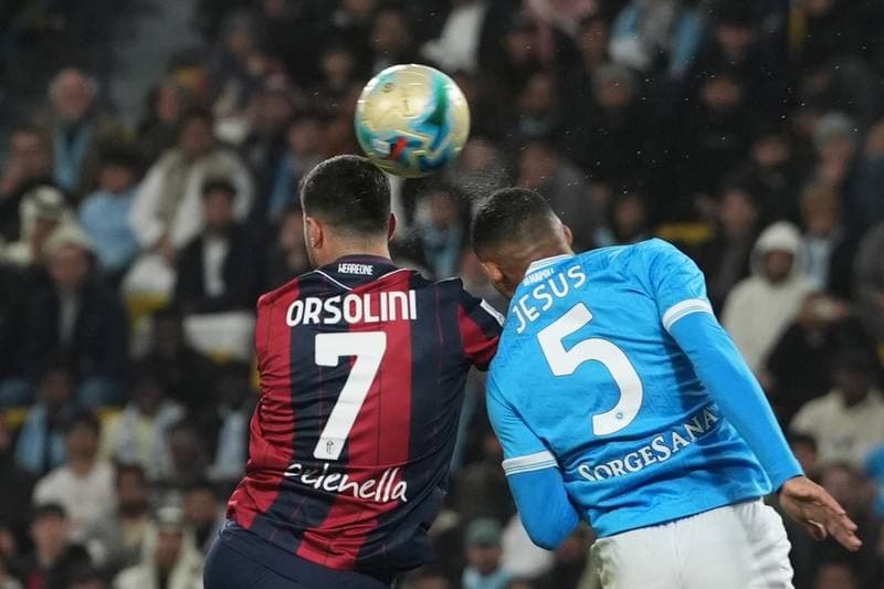 Football. EA Sports FC Supercup. Napoli - Bologna. 22.12.2025