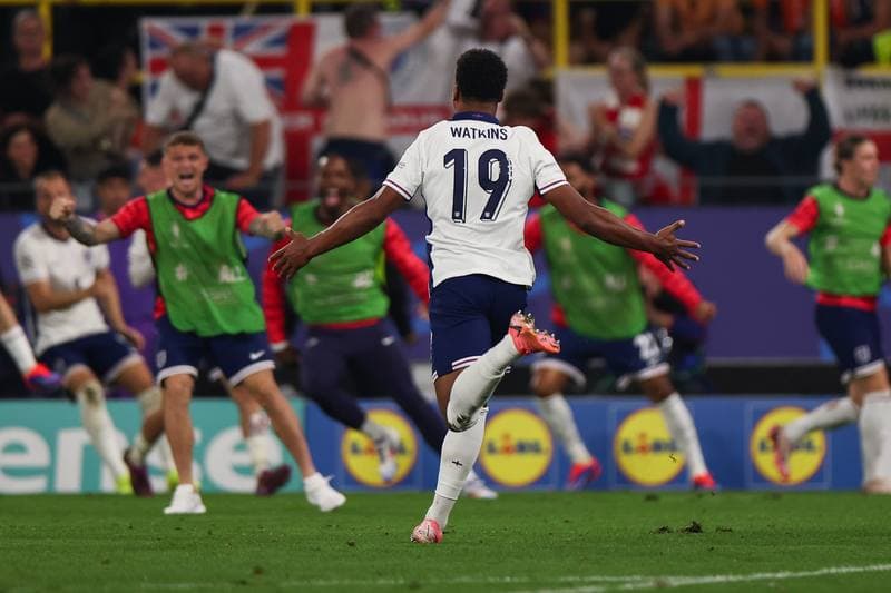 Football. UEFA EURO 2024. Netherlands - England. 10.07.2024