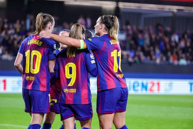 Football. UEFA Women's Champions League. Barcelona - OH Leuven. 12.11.2025