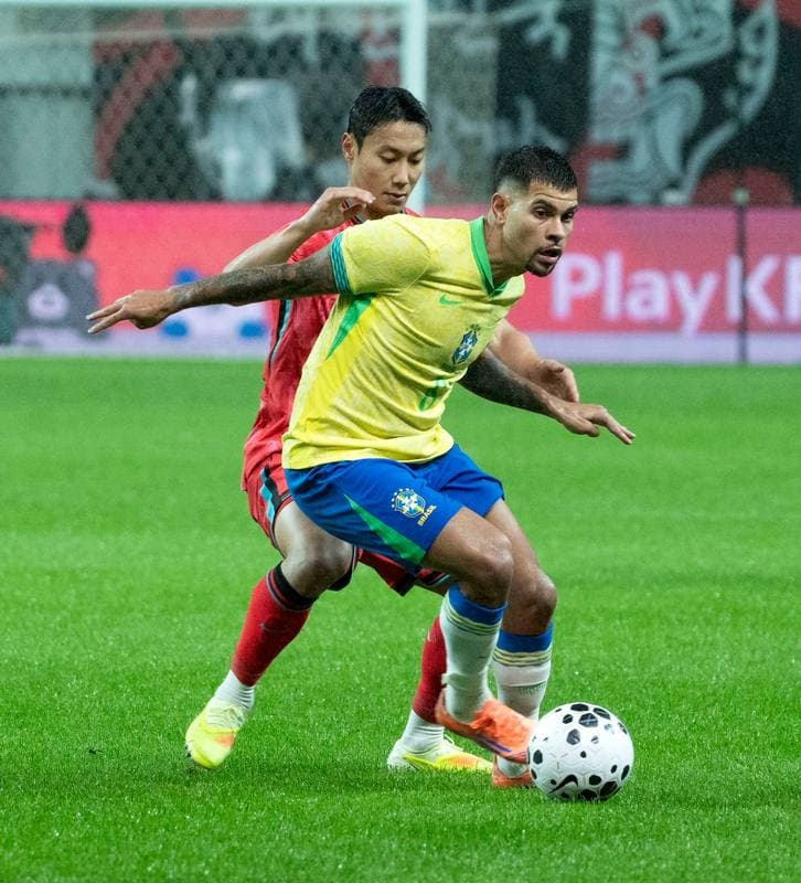 Football. Friendly Match. South Korea - Brazil. 10.10.2025