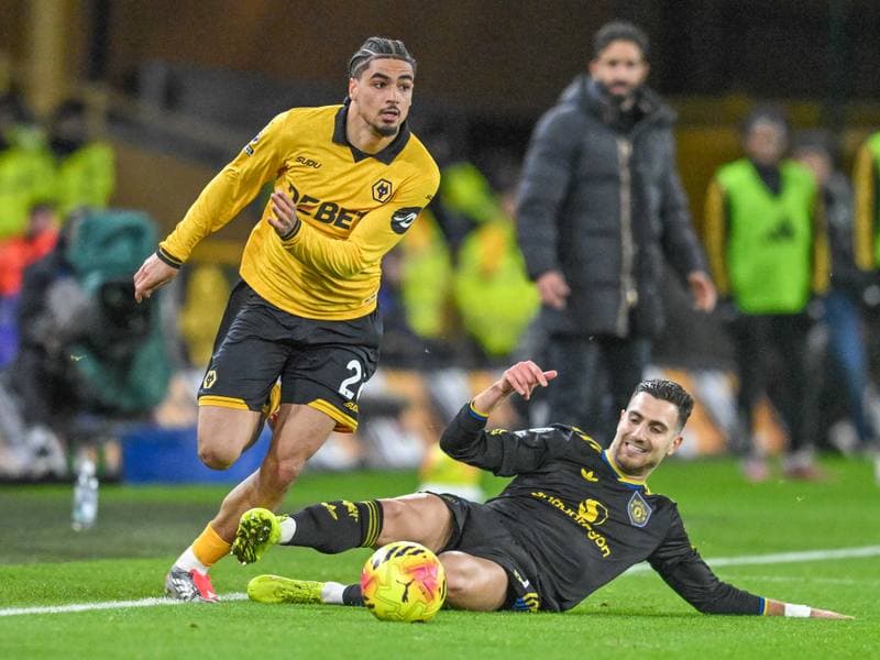 Football. Premier League. Wolverhampton Wanderers - Manchester United. 08.12.2025