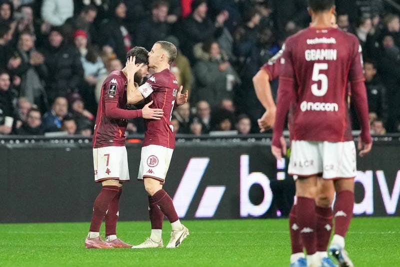 Football. Ligue 1. FC Metz - Paris Saint-Germain. 13.12.2025