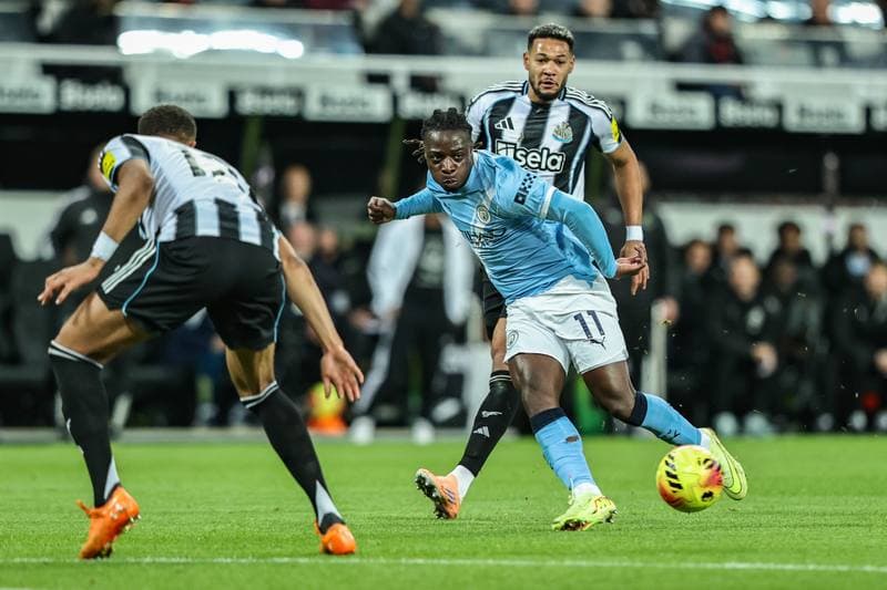 Football. Premier League. Newcastle United - Manchester City. 21.11.2025