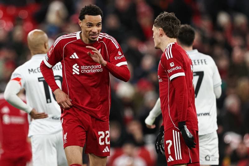 Football. Emirates FA Cup. Liverpool - Barnsley. 12.01.2026