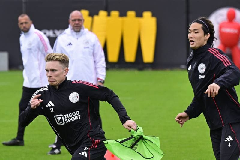 Football. Ajax. Training. 21.10.2025