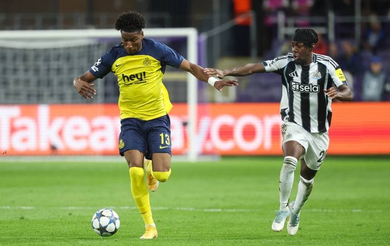 Football. UEFA Champions League. Royale Union Saint-Gilloise - Newcastle United. 01.10.2025