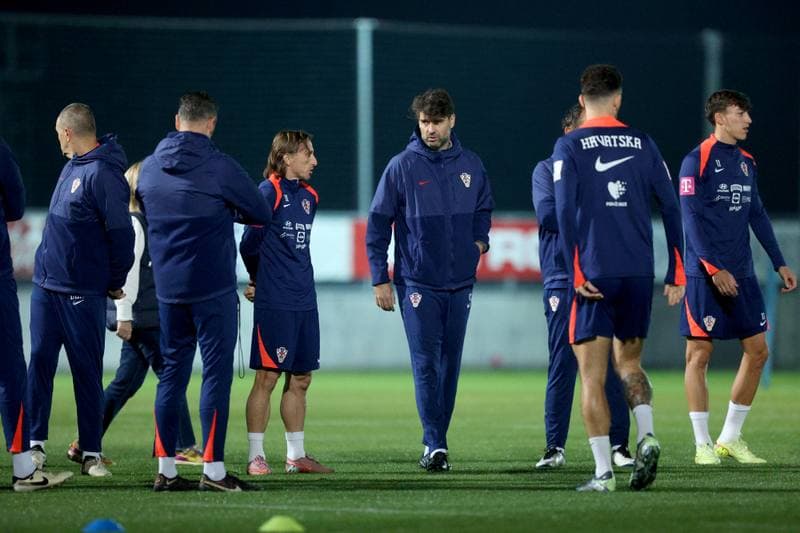 Football. Croatia. Training. 10.11.2025