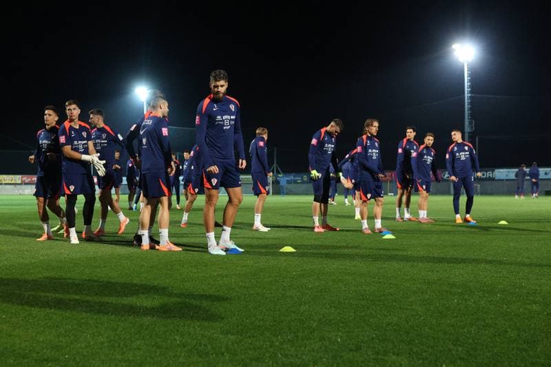 Football. Croatia. Training. 10.11.2025