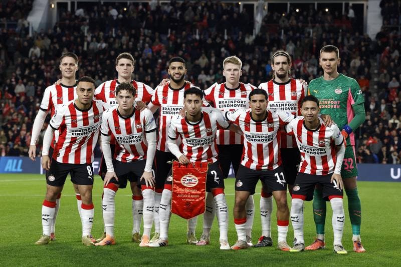 Football. UEFA Champions League. PSV Eindhoven - Atletico Madrid. 09.12.2025
