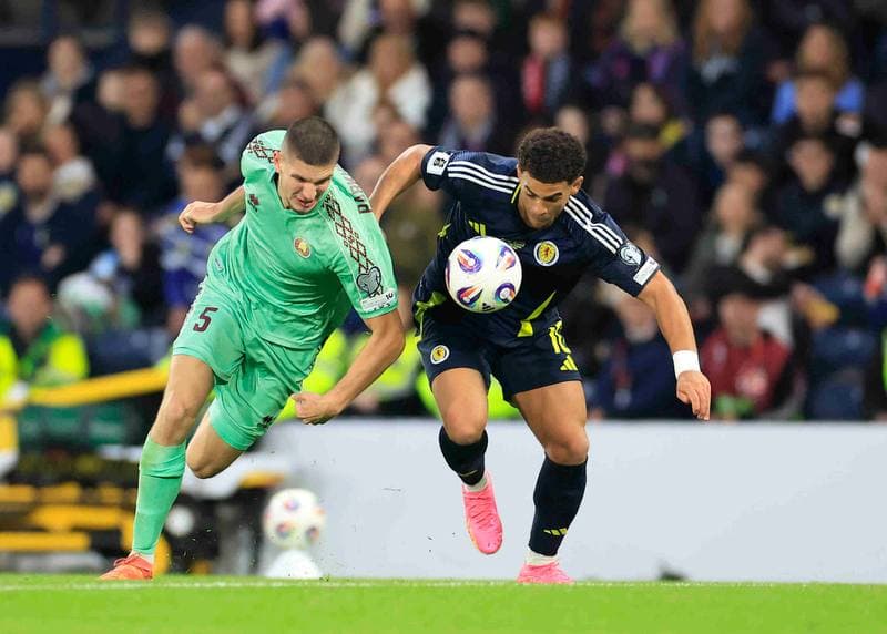 Football. 2026 FIFA World Cup Qualifiers. Scotland - Belarus. 12.10.2025