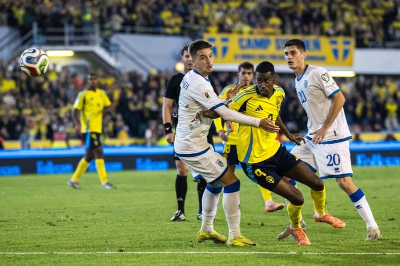 Football. FIFA World Cup Qualifier. Sweden - Kosovo. 13.10.2025