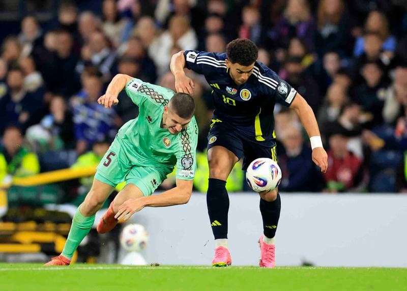 Football. 2026 FIFA World Cup Qualifiers. Scotland - Belarus. 12.10.2025