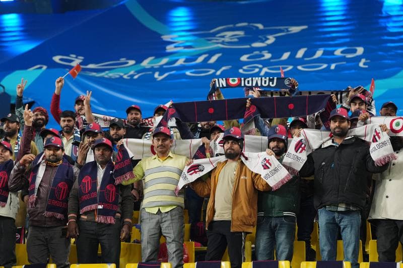 Football. EA Sports FC Supercup. Napoli - Bologna. 22.12.2025