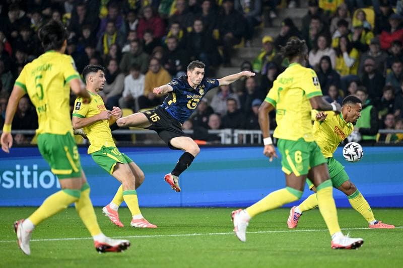 Football. Ligue 1. FC Nantes - Lille OSC. 19.10.2025