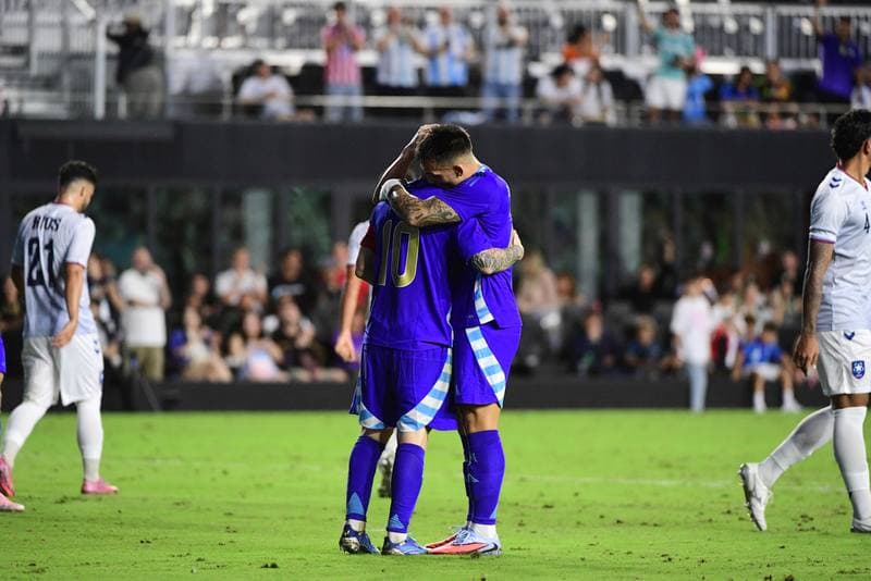 Football. International Friendly. Argentina - Puerto Rico. 14.10.2025