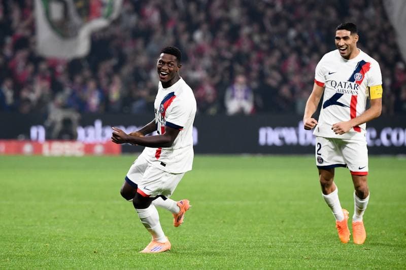 Football. Ligue 1. Lille OSC - Paris Saint-Germain. 05.10.2025