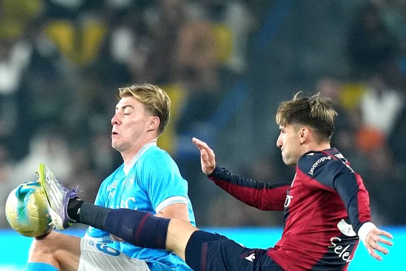 Football. EA Sports FC Supercup. Napoli - Bologna. 22.12.2025
