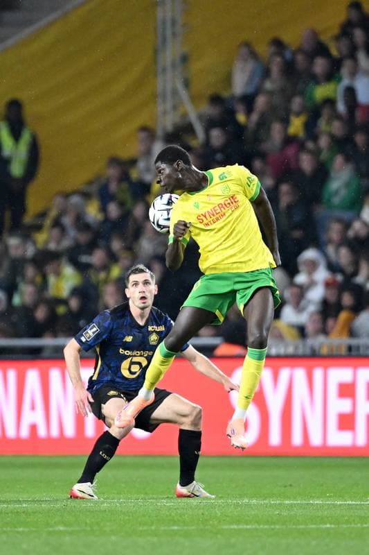 Football. Ligue 1. FC Nantes - Lille OSC. 19.10.2025