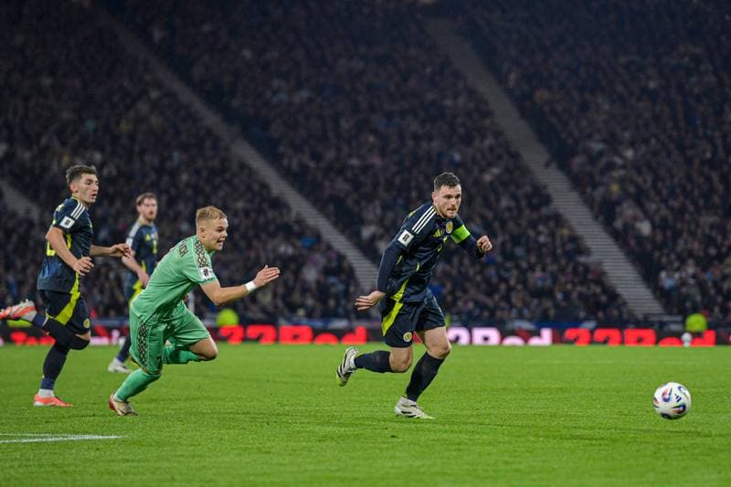 Football. 2026 FIFA World Cup Qualifiers. Scotland - Belarus. 12.10.2025