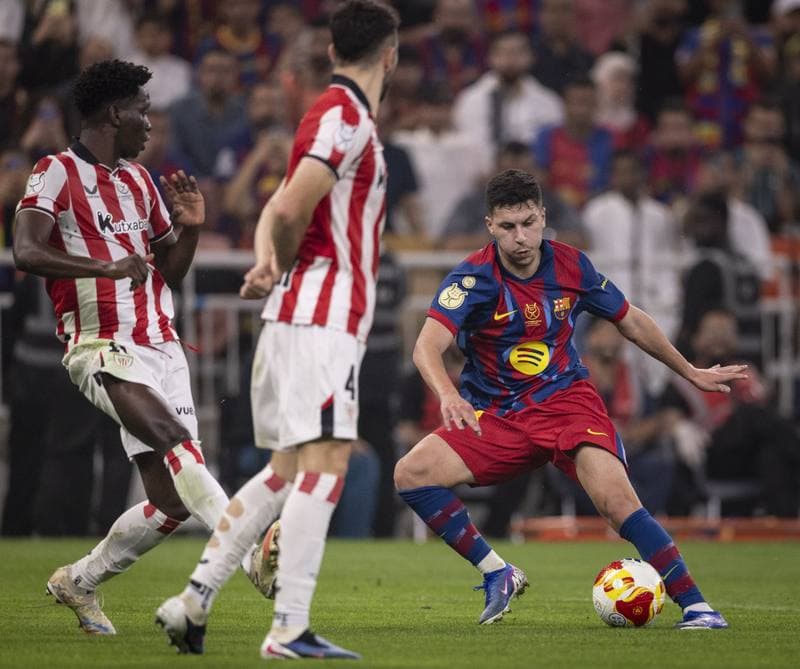 Football. Spanish Supercup. Barcelona - Athletic Club. 07.01.2026