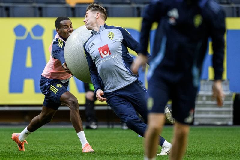 Football. Sweden. Training. 09.10.2025